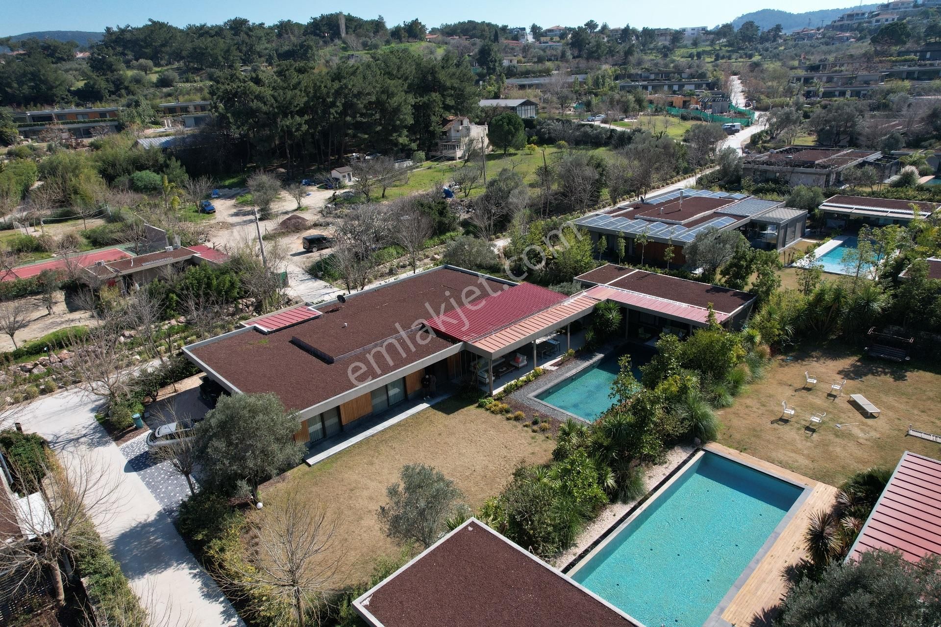 Urla Kekliktepe Vitae Sitesi 1. Etapta Satılık Villa - Görsel 2