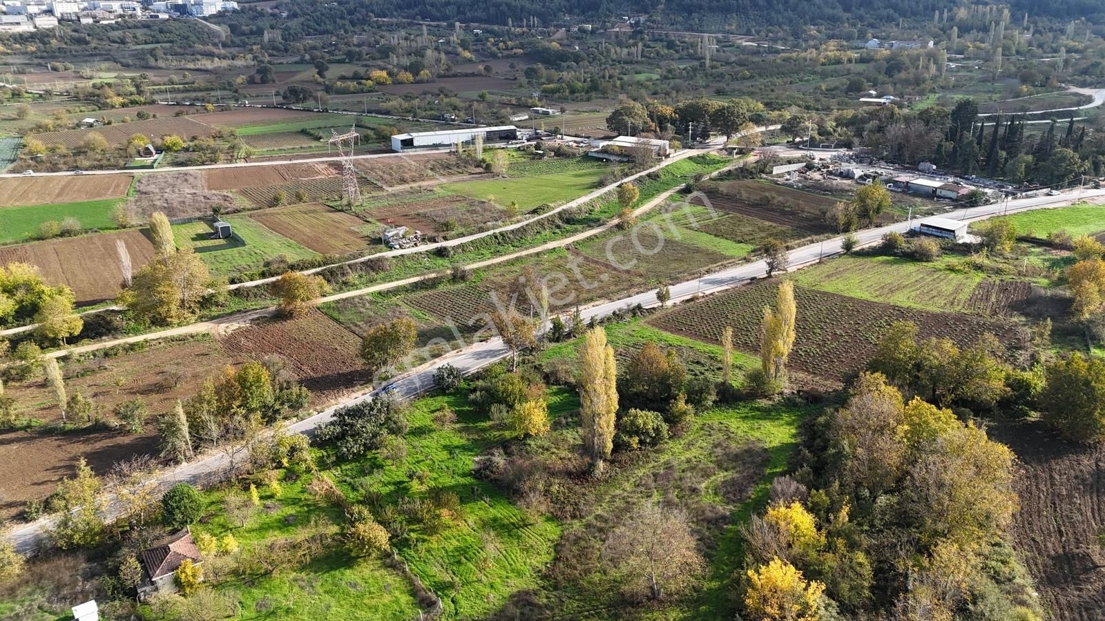 Hasanağa 'da İzmir Yolunu Sanayiye Bağlayan Kadastral Yola Cephe - Görsel 3