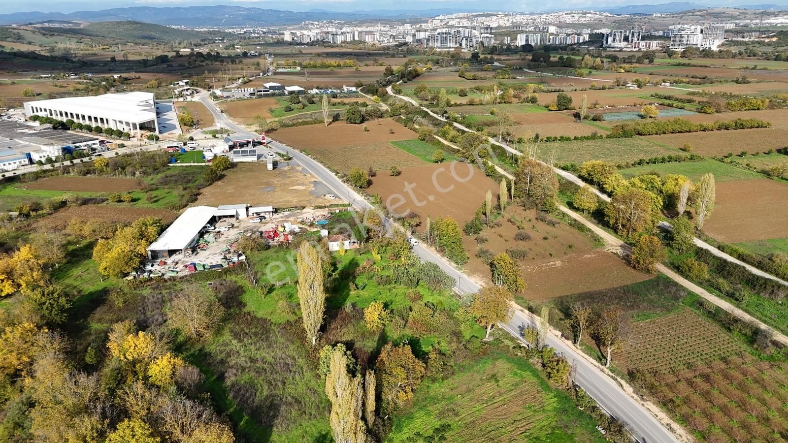 Hasanağa 'da İzmir Yolunu Sanayiye Bağlayan Kadastral Yola Cephe - Görsel 7