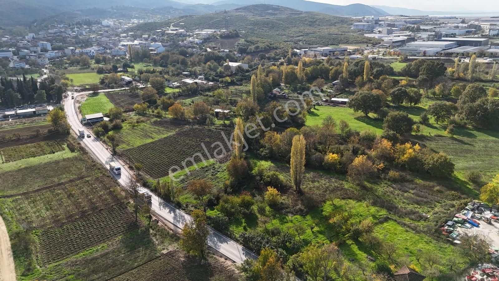 Hasanağa 'da İzmir Yolunu Sanayiye Bağlayan Kadastral Yola Cephe - Görsel 13