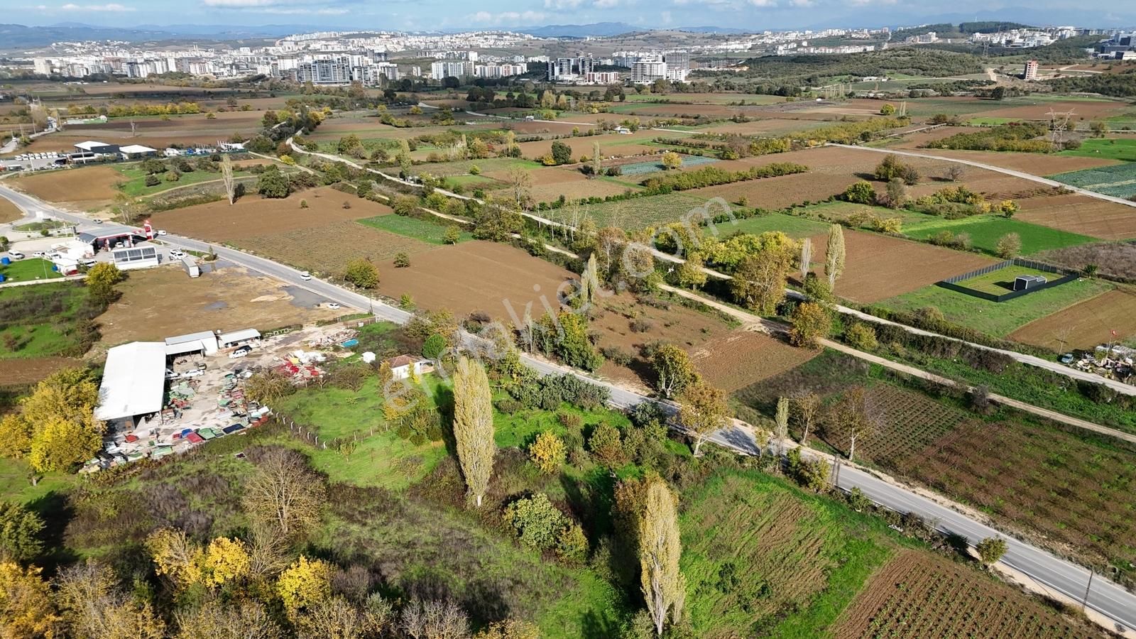Hasanağa 'da İzmir Yolunu Sanayiye Bağlayan Kadastral Yola Cephe - Görsel 8