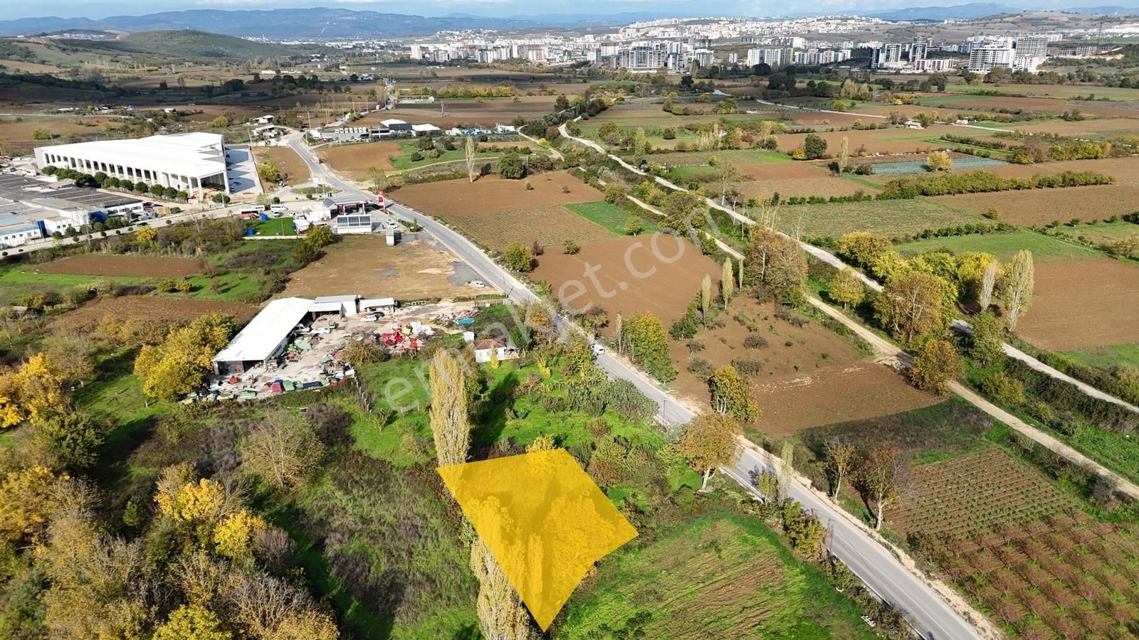 Hasanağa 'da İzmir Yolunu Sanayiye Bağlayan Kadastral Yola Cephe - Görsel 6