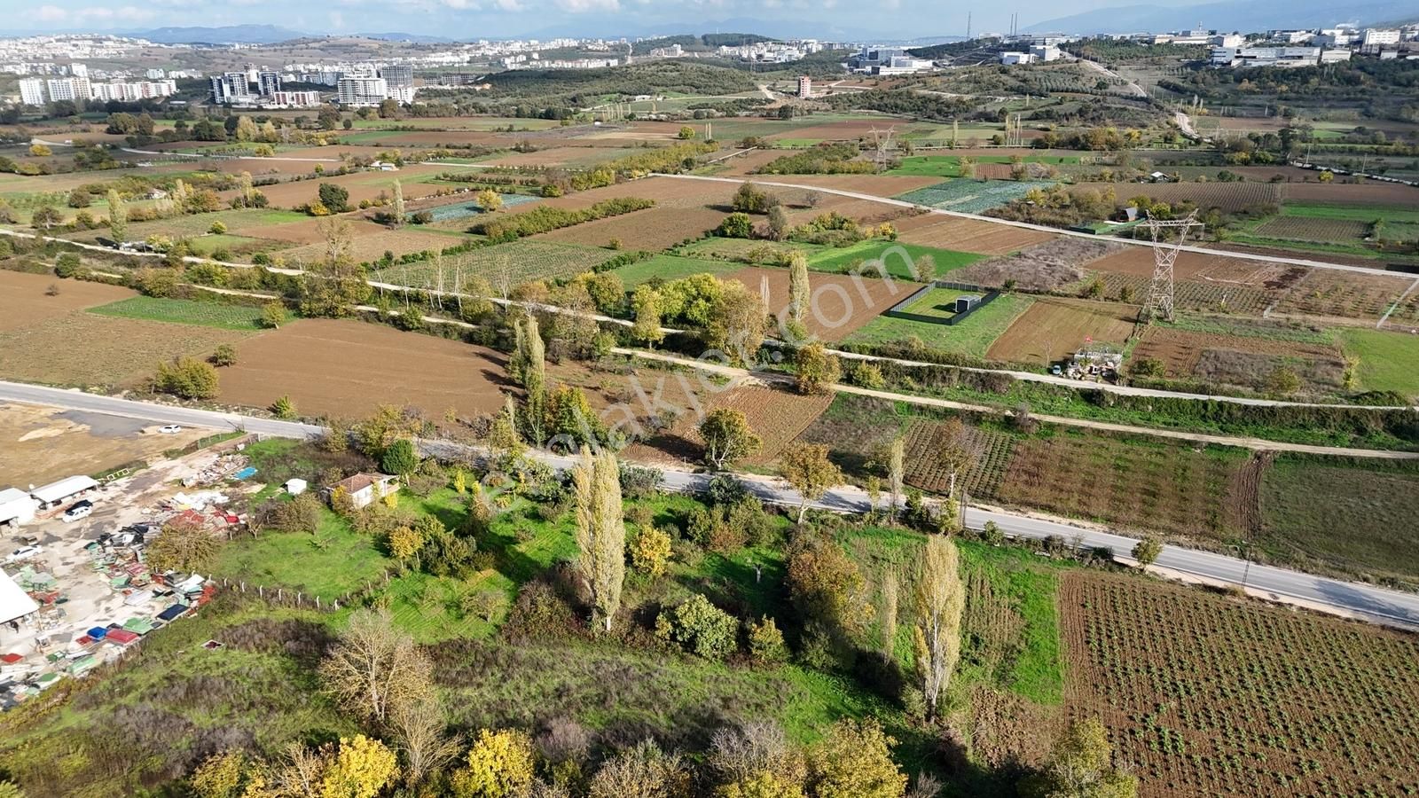 Hasanağa 'da İzmir Yolunu Sanayiye Bağlayan Kadastral Yola Cephe - Görsel 9
