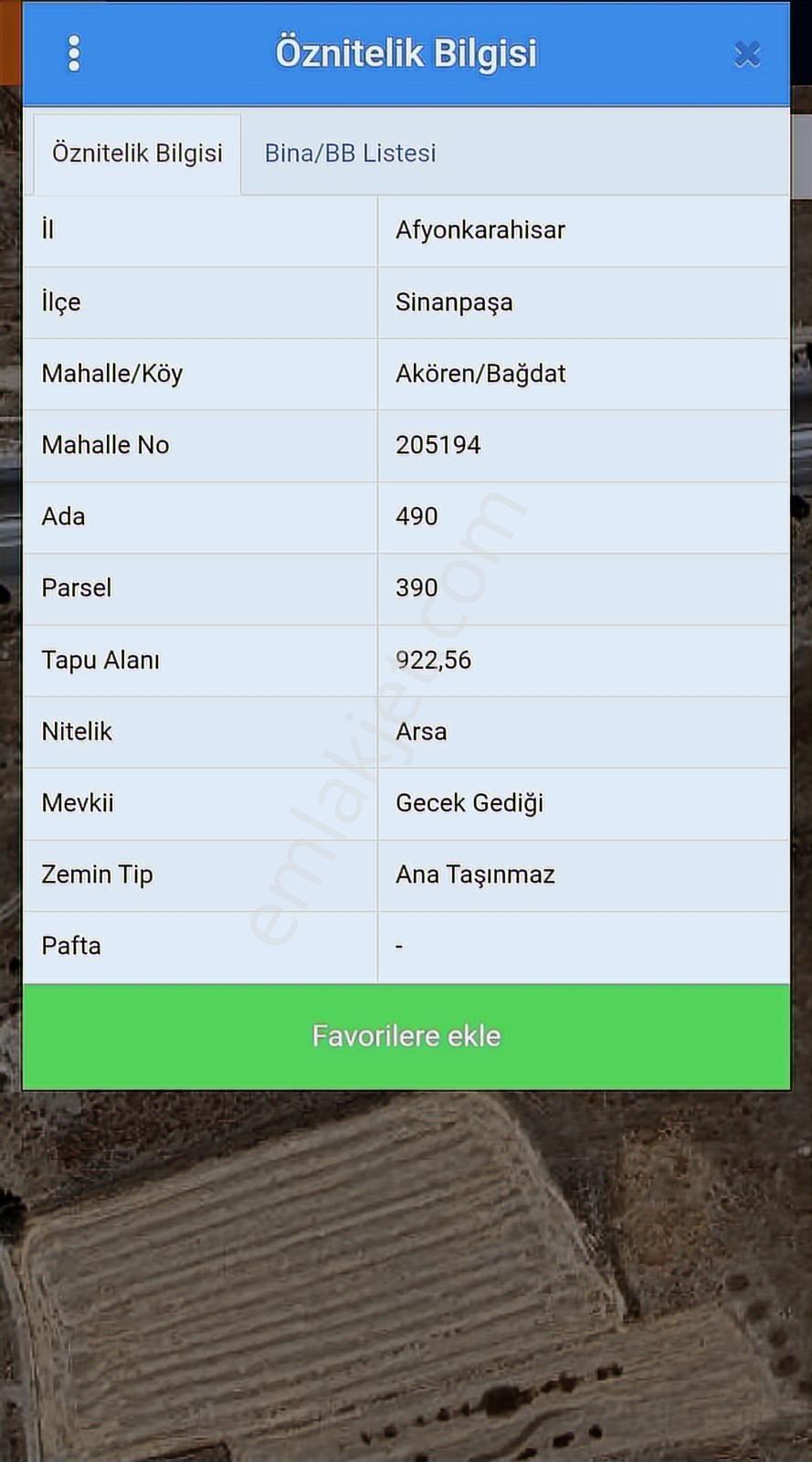 Me Ka Group'tan Sinanpaşa Akörende İzmir Yolu Üzeri Satılık Arsa - Görsel 7