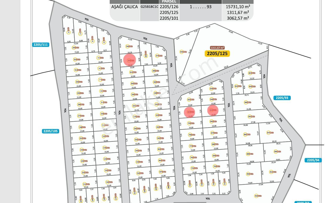 Hendek Aşağıçalıca'da 150m2 Fırsat Parseller - Görsel 8