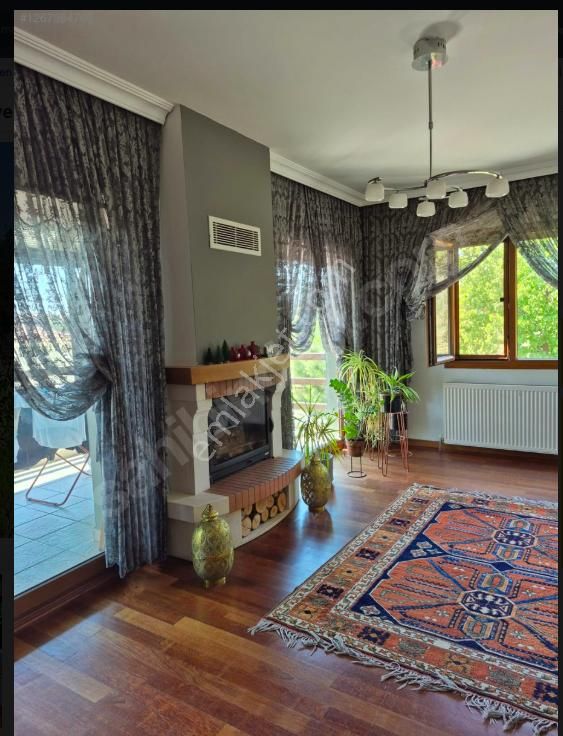 Sahibinden Muhteşem Manzaralı, Geniş Meyve Bahçeli, Şömineli Villa - Görsel 4