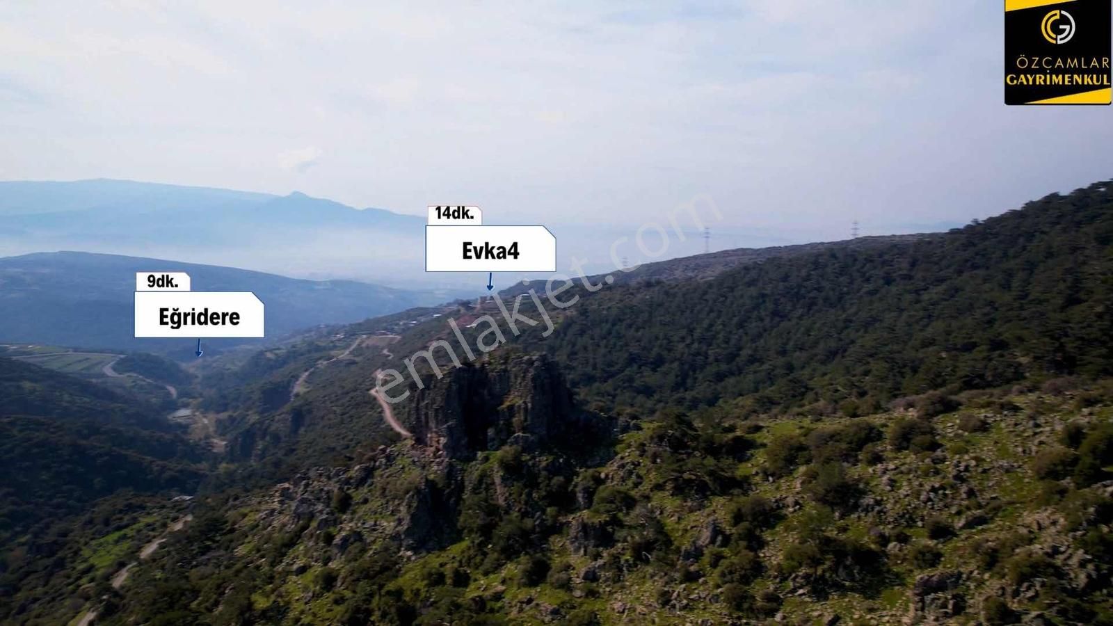 Bornova Çamiçi Yaylasında 738 M² Yola Sıfır Satılık Arazi - Görsel 17