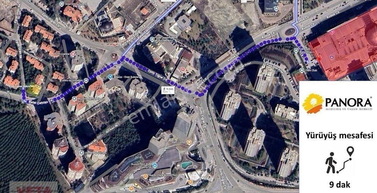 Oran’da Kiralık Konut 3+1 Net 100 M2 Full Yapılı - Görsel 28