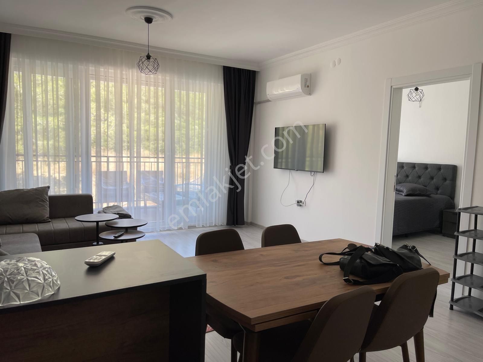 Kuşadası Kirazlı Yolunda Full Eşyalı Kiralık 1 +1 Daire - Görsel 27