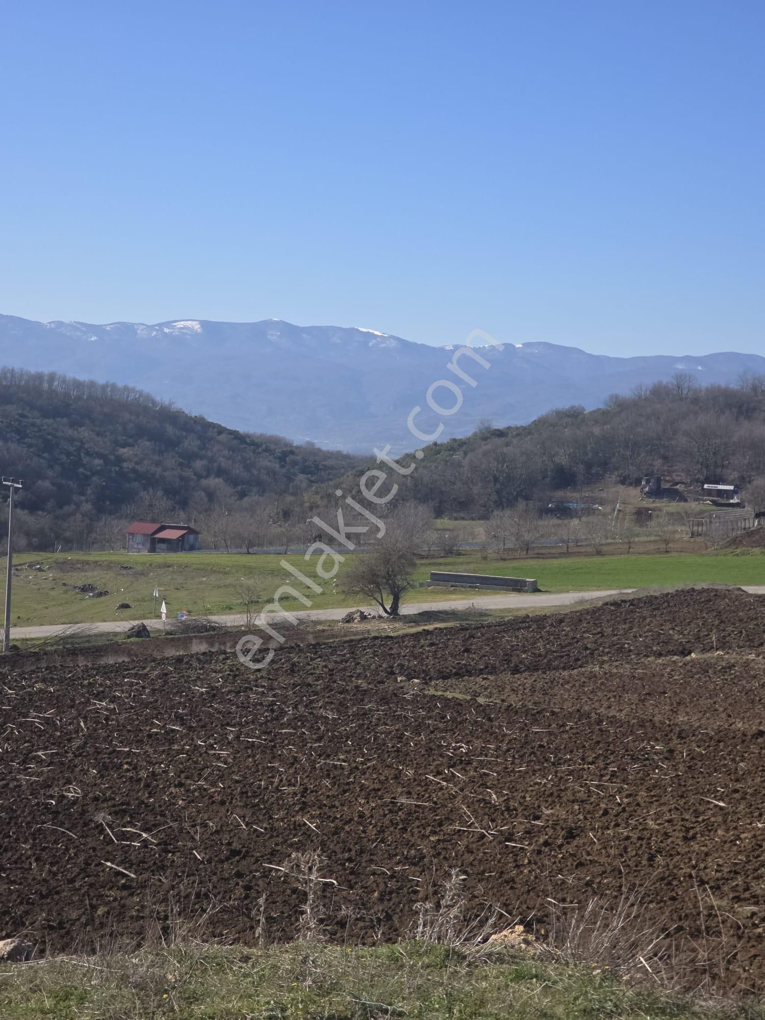 İnegöl Manzaralı Olukman Köyünde Satılık 3.402 M² Tarla - Görsel 3