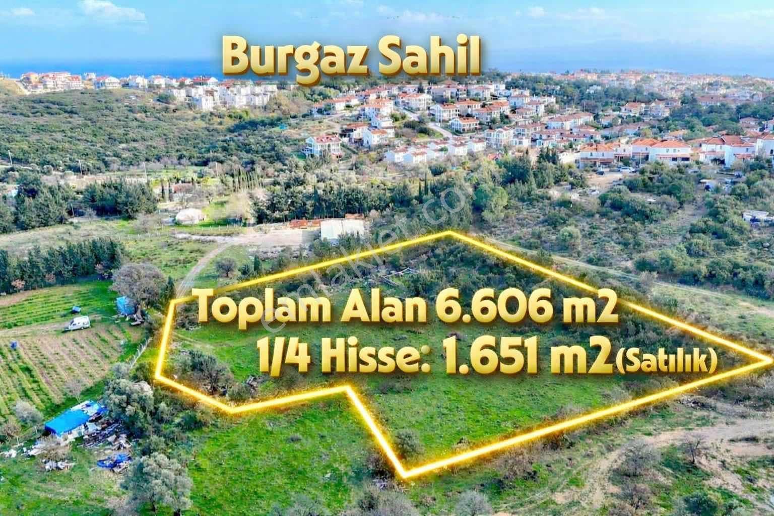 Datça Mh.imar Sınırı Genişleme Alanı İçinde 1651m2 Satılık Hisse - Görsel 6