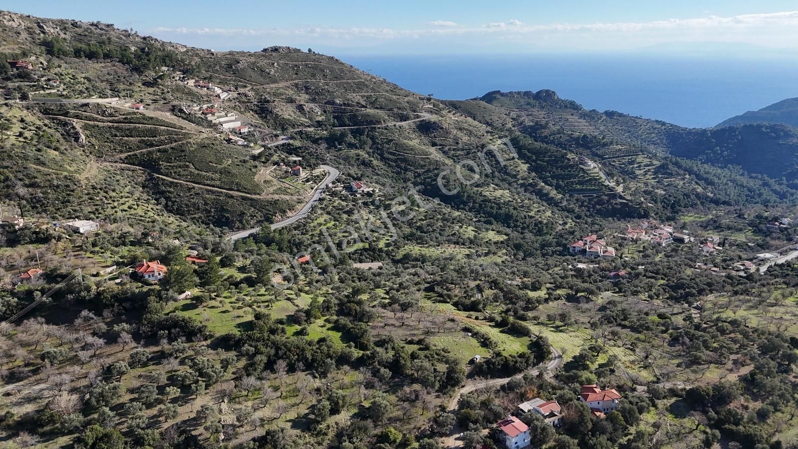 Datça Mesudiye'de Full Deniz Manzaralı Fırsat 2313 M2 Tarla - Görsel 18