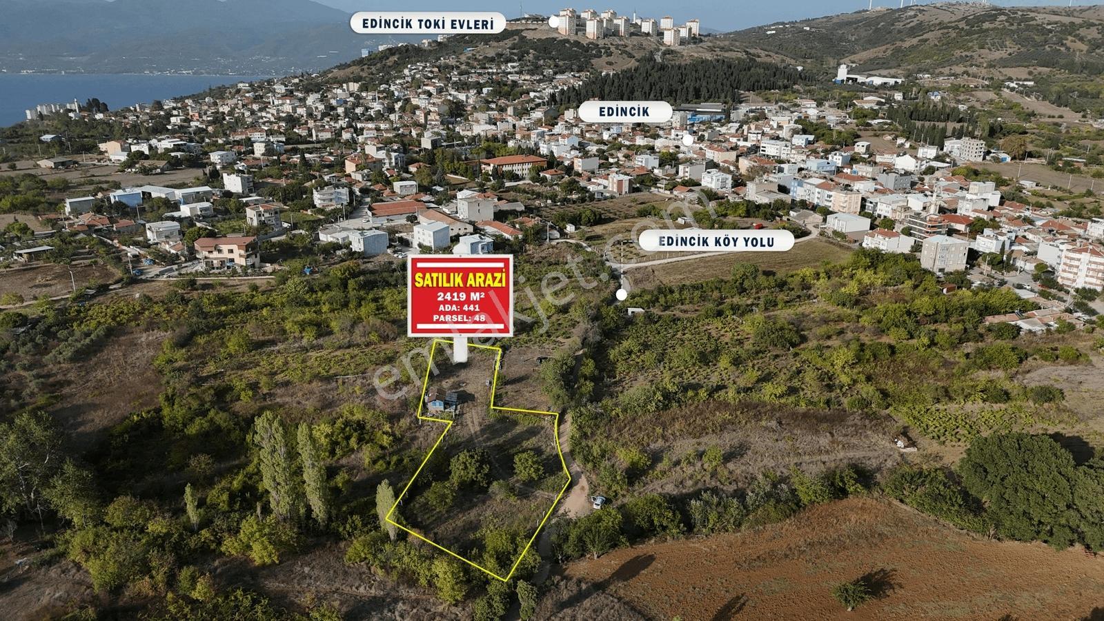 Bandırma Edincik'te İmar Planı İçerisinde Satılık 2419m² Bağ - Görsel 2