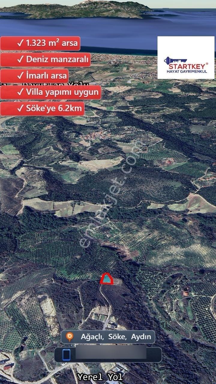 Sökede Deniz Manzaralı Satılık İmarlı Arsa - Görsel 11