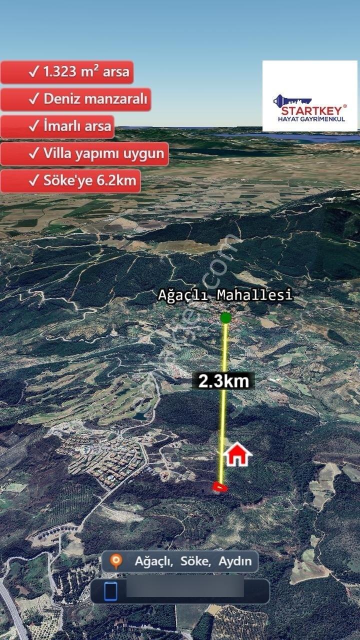 Sökede Deniz Manzaralı Satılık İmarlı Arsa - Görsel 7