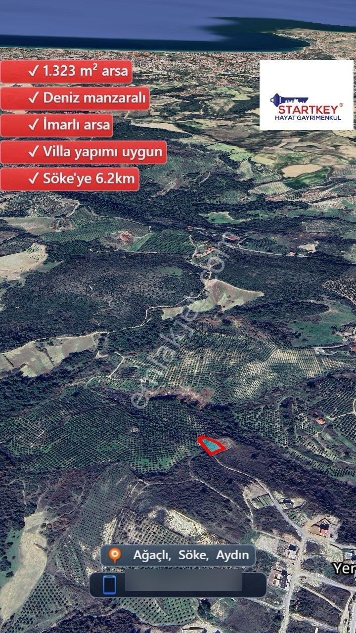 Sökede Deniz Manzaralı Satılık İmarlı Arsa - Görsel 9