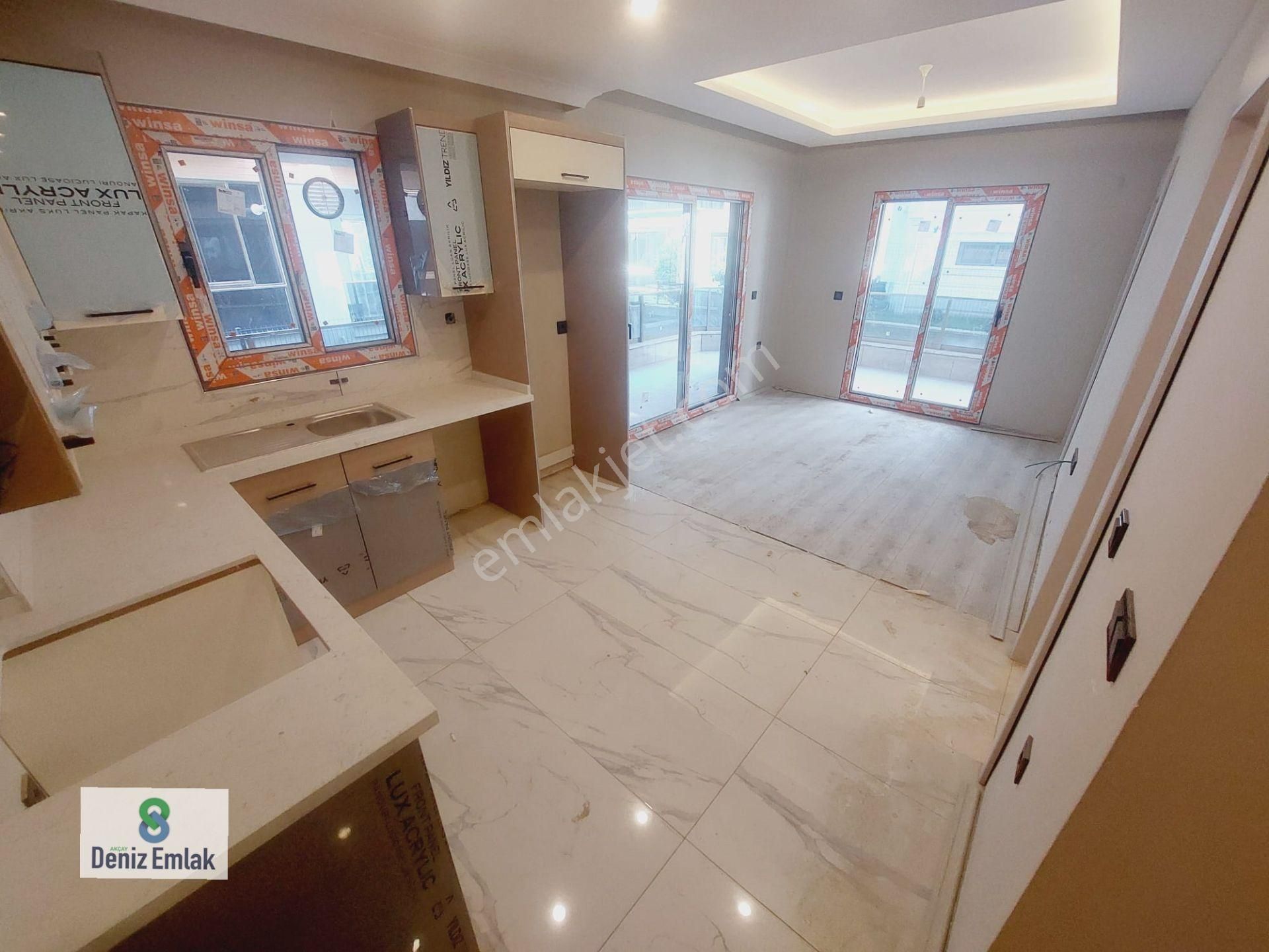 Denizden Akçayda Full Kredili Yerden Isıtmalı Satılık 1+1 Daire. - Görsel 2