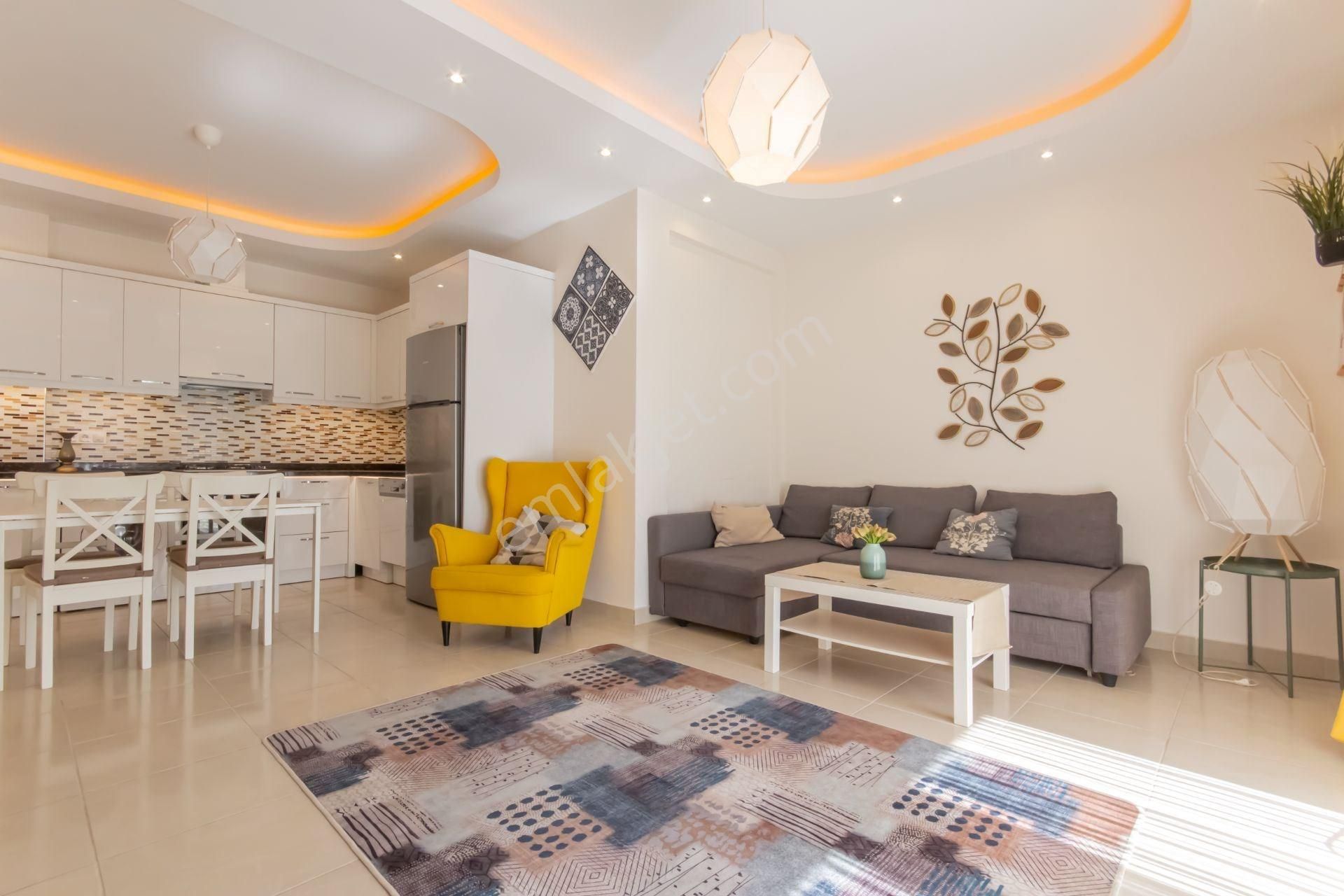 Alanya Mahmutlar’ Satılık Lüks 1+1 Daire Denize 350 Mt. Mesafede - Görsel 6
