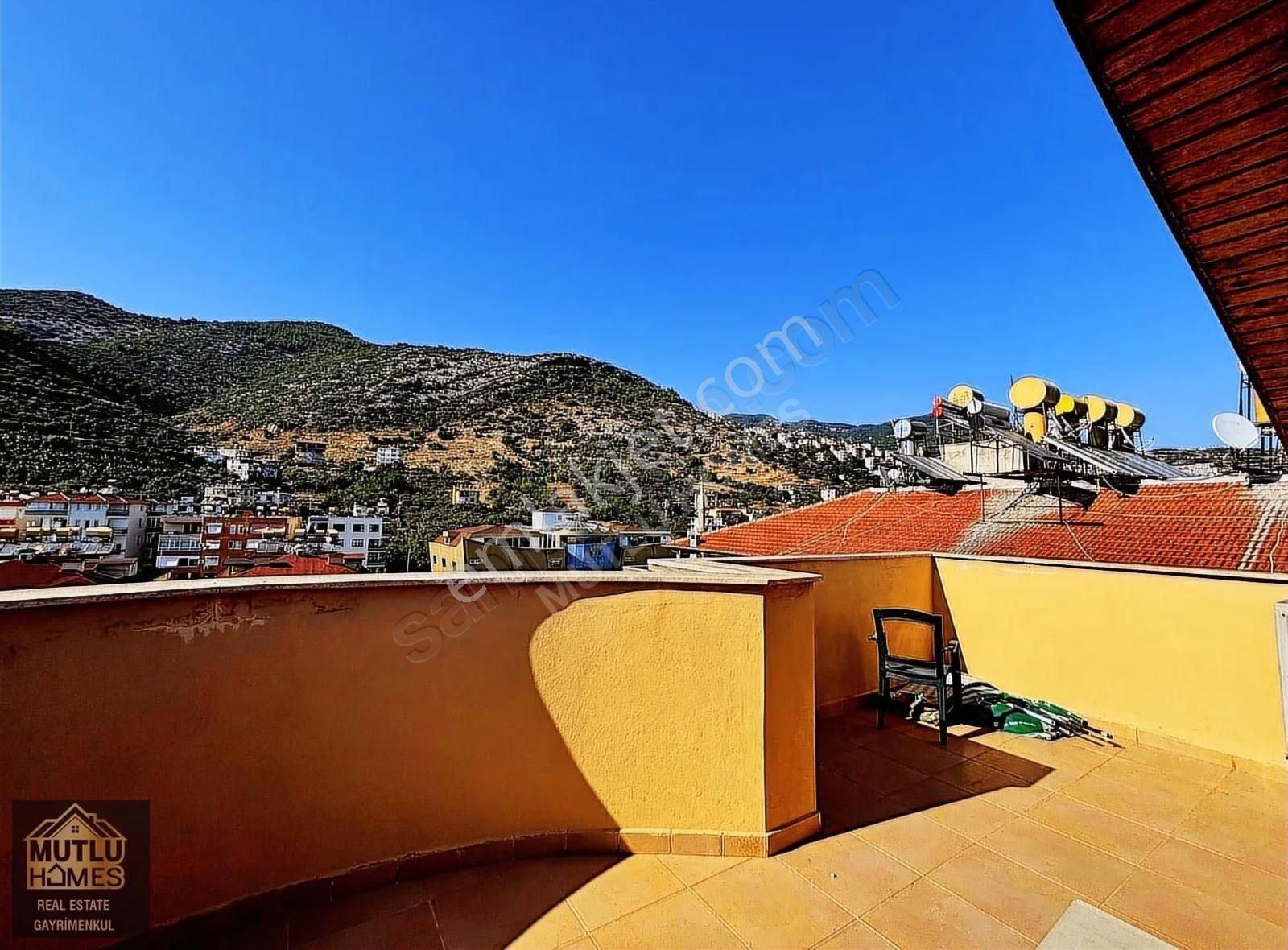 Alanya Kızlarpınarı Topraksaray Sitesi Eşyalı Satılık 3+2 Dublex - Görsel 20