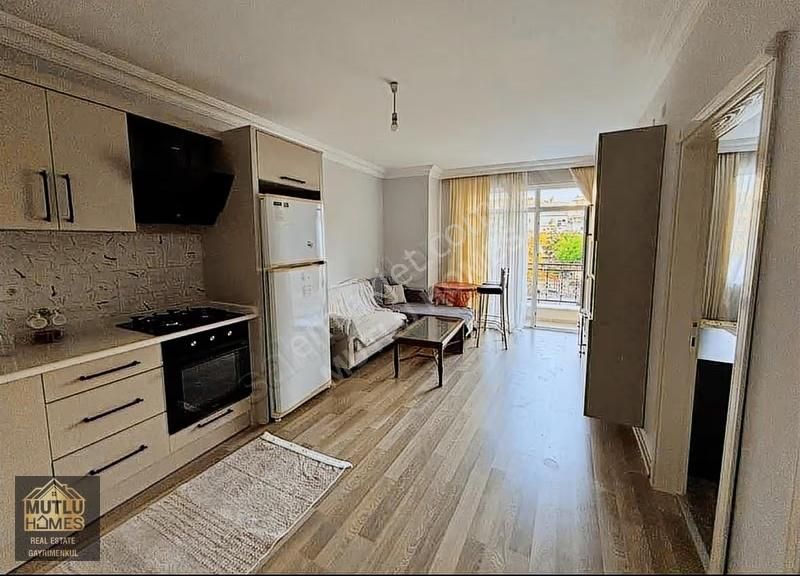 Alanya Saray Şehir Merkezi Site İçi Eşyalı Satılık 1+1 Daire - Görsel 15
