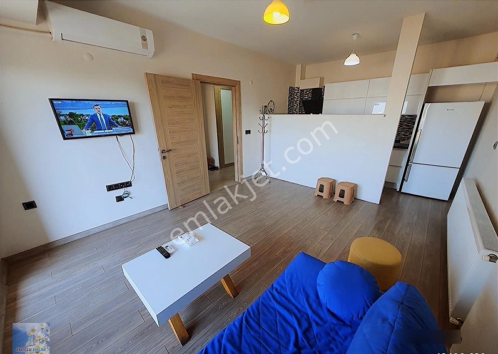 Anadolu Caddesi Beldiye Yanında Eşyalı Kiralık 1+1 Daire