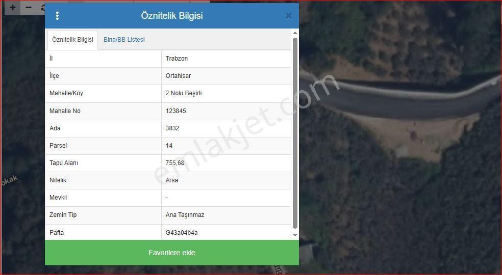 Trabzon,ortahisar,2nolu Beşirli'de Satılık Kupon Arsa(acil Acil) - Görsel 9