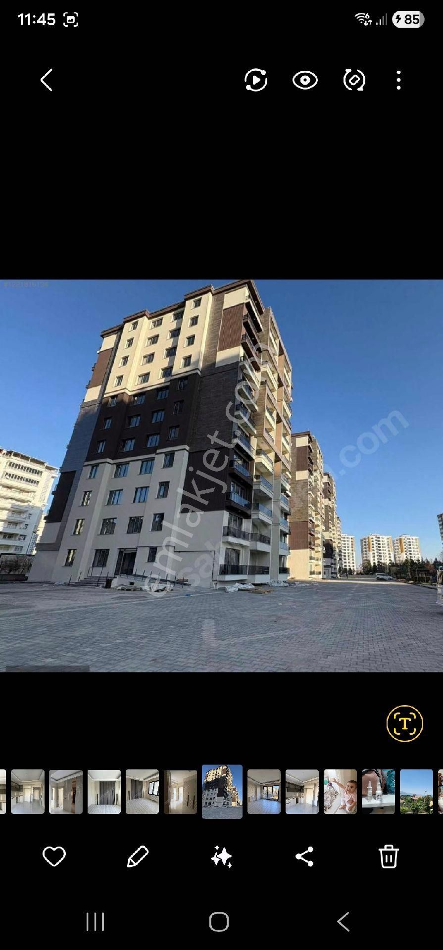 Kent Meydanında 2+1 Ultra Lüks Tunç Yapı Da Satılık Dai