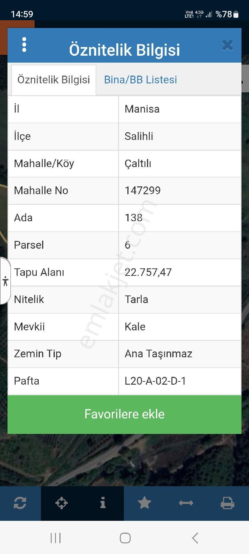 Çamurhamamı Ve Çaltılı Mahallesi Arasında Yol Üstü Tarla - Görsel 21