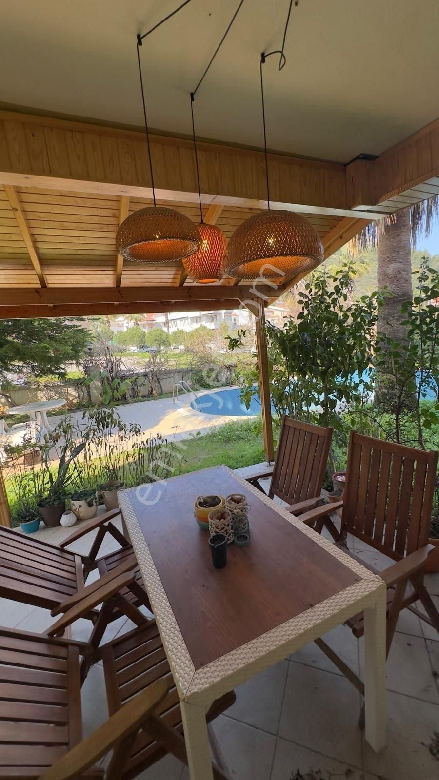 Marmaris Armutalan'da Havuzlu Sitede Kiralık Eşyalı 2+1 Daire - Görsel 28