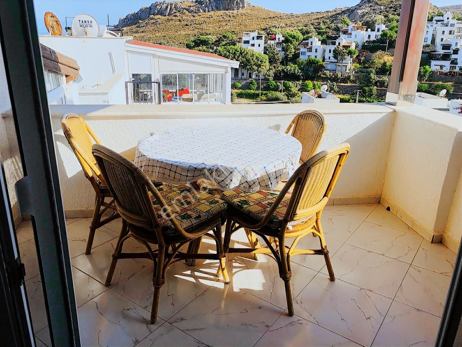 Bodrum Bağla Bankev Sitesin De 2+1 Full Deniz Manzaralı Üstkat - Görsel 29