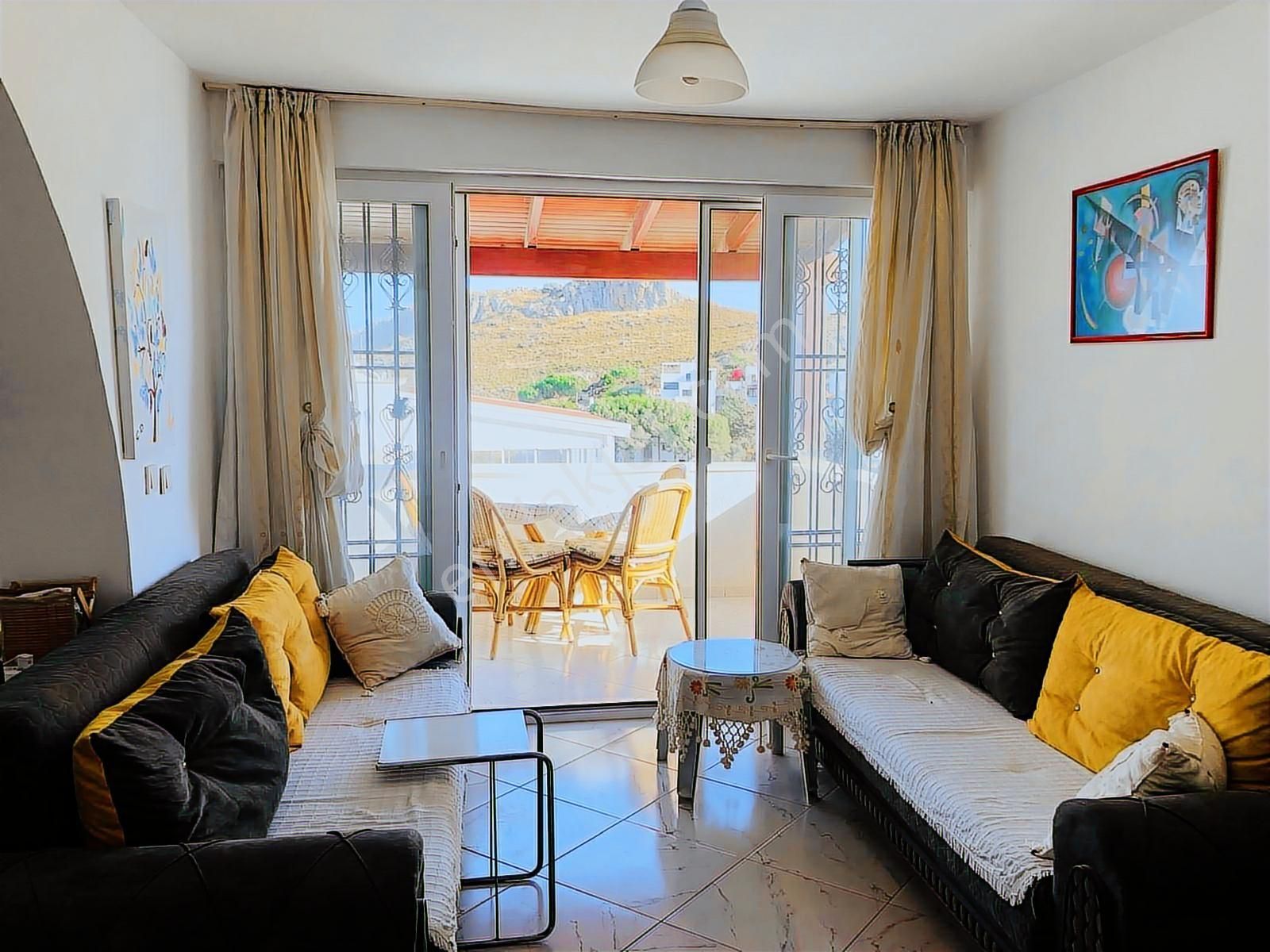 Bodrum Bağla Bankev Sitesin De 2+1 Full Deniz Manzaralı Üstkat - Görsel 28