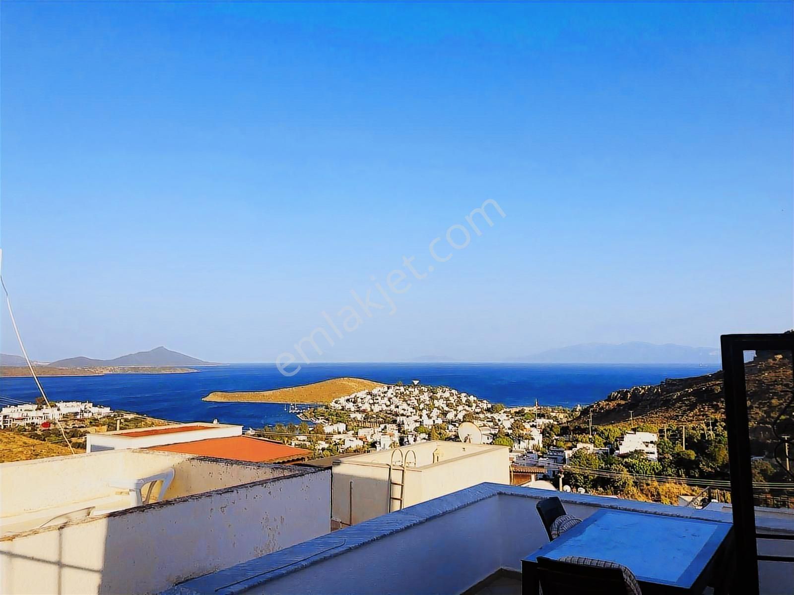 Bodrum Bağla Bankev Sitesin De 2+1 Full Deniz Manzaralı Üstkat - Görsel 8