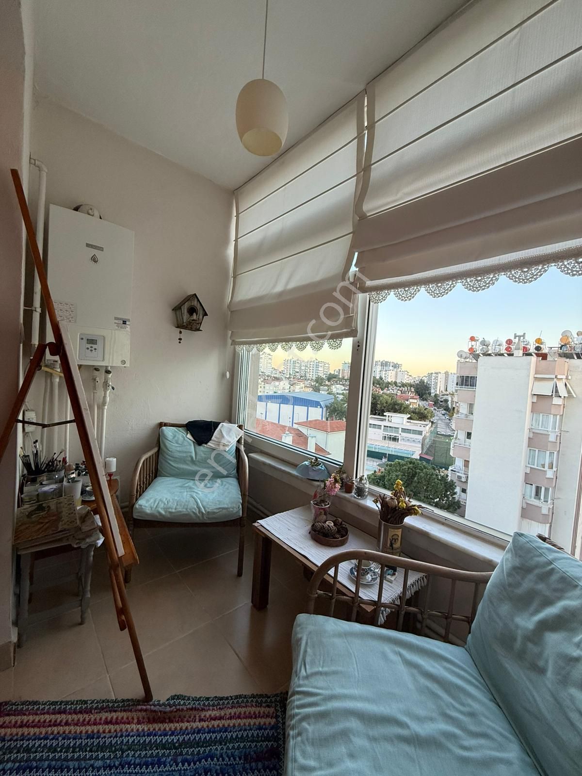 Konyaaltı Uluç'ta Otoparklı Sitede 4 Cepheli D.gazlı 3+1daire - Görsel 18