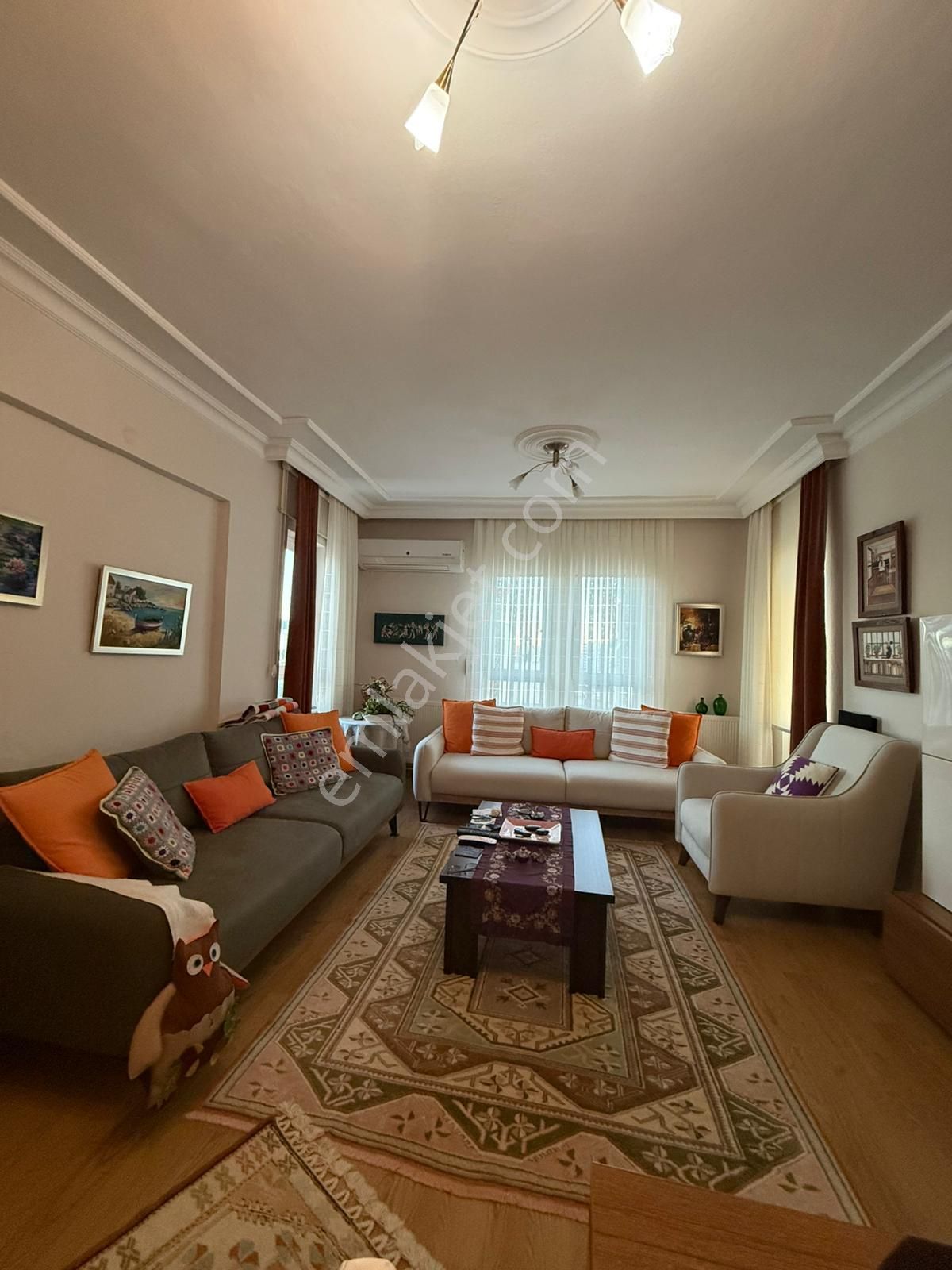 Konyaaltı Uluç'ta Otoparklı Sitede 4 Cepheli D.gazlı 3+1daire - Görsel 7