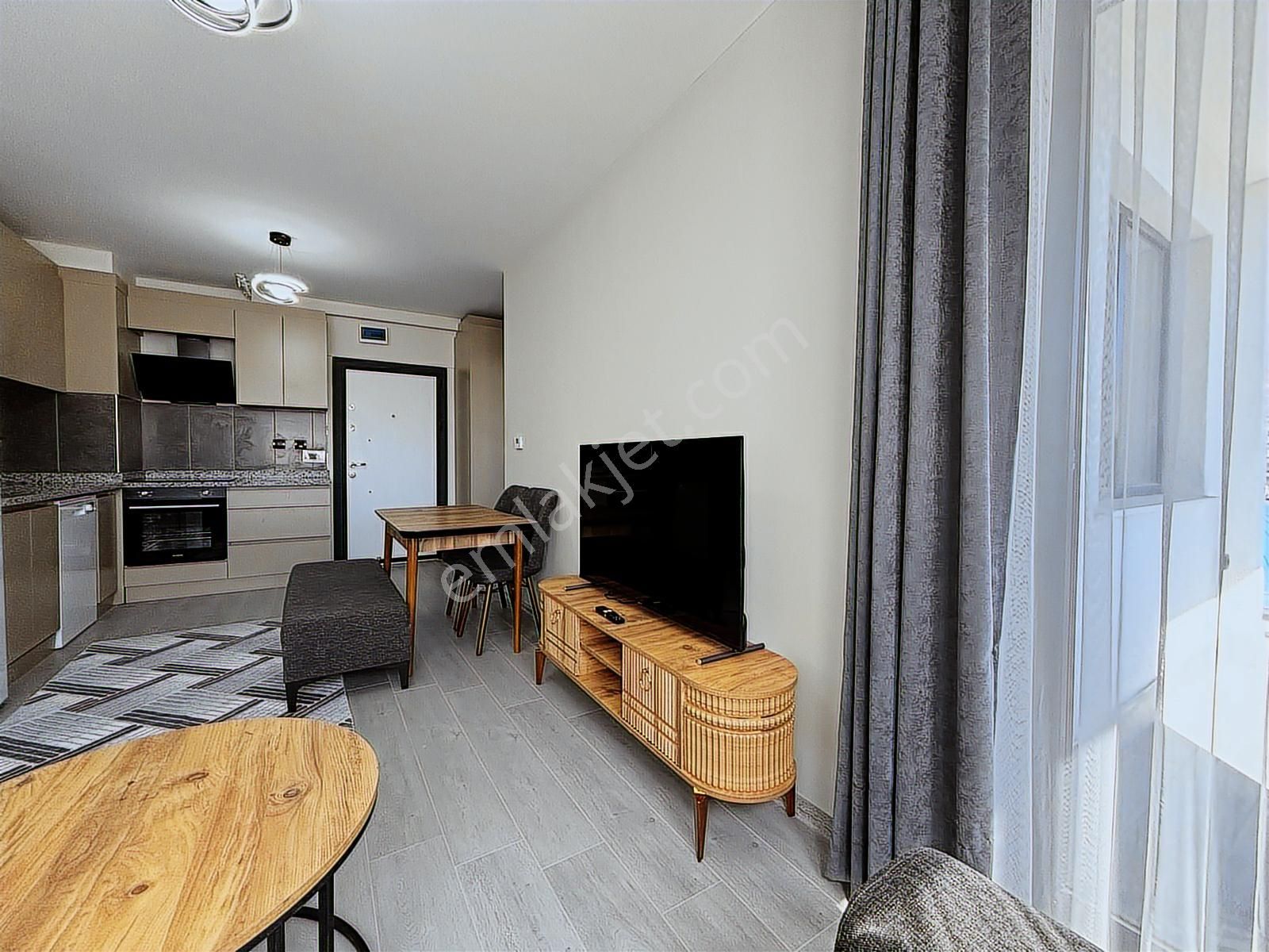 ▄evga▄ Ege Mahallesi, Ege Rezidans'ta, Eşyalı, Kiralık, 1+1 - Görsel 2