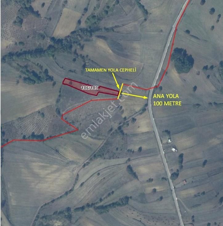 Kandırada 3 Dönüm Satılık Arsa