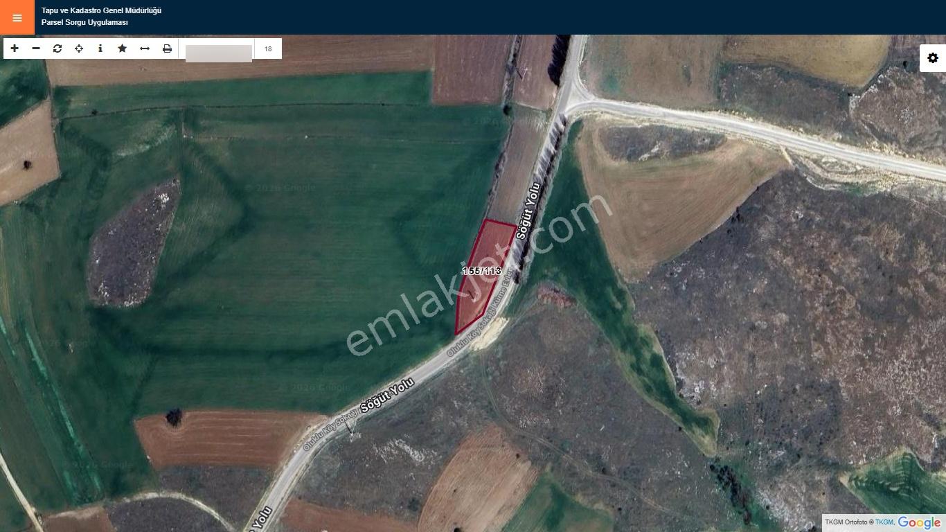 Doğa City'den Satılık Söğüt Olukluda 1.399 M2 Asfalt Cephe Tarla - Görsel 4