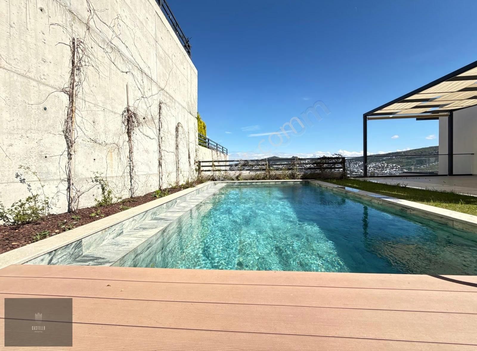 Bodrum Gündoğan'da Deniz Manzaralı, Özel Havuzlu Villa - Görsel 29