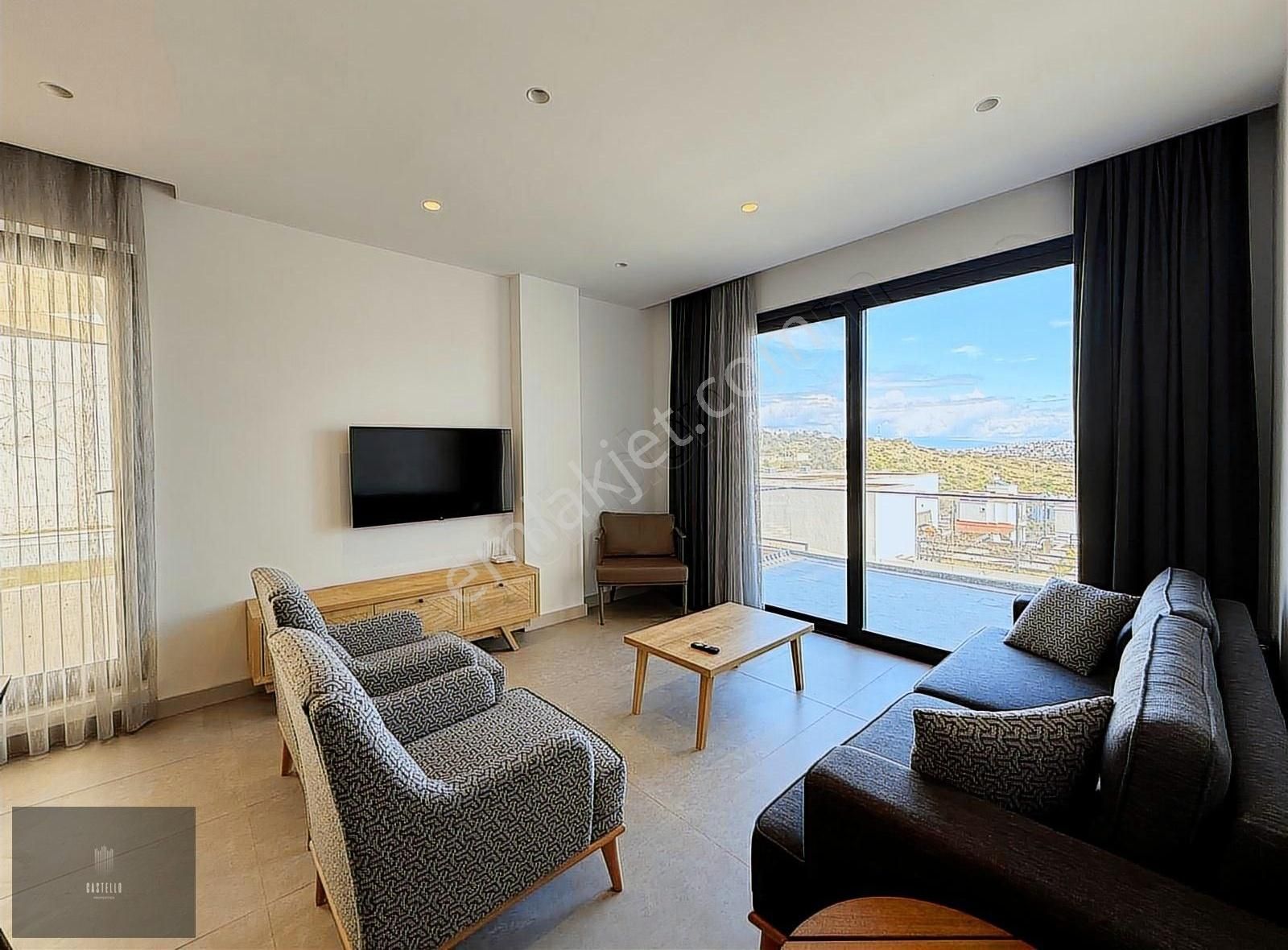 Bodrum Gündoğan'da Deniz Manzaralı, Özel Havuzlu Villa - Görsel 25