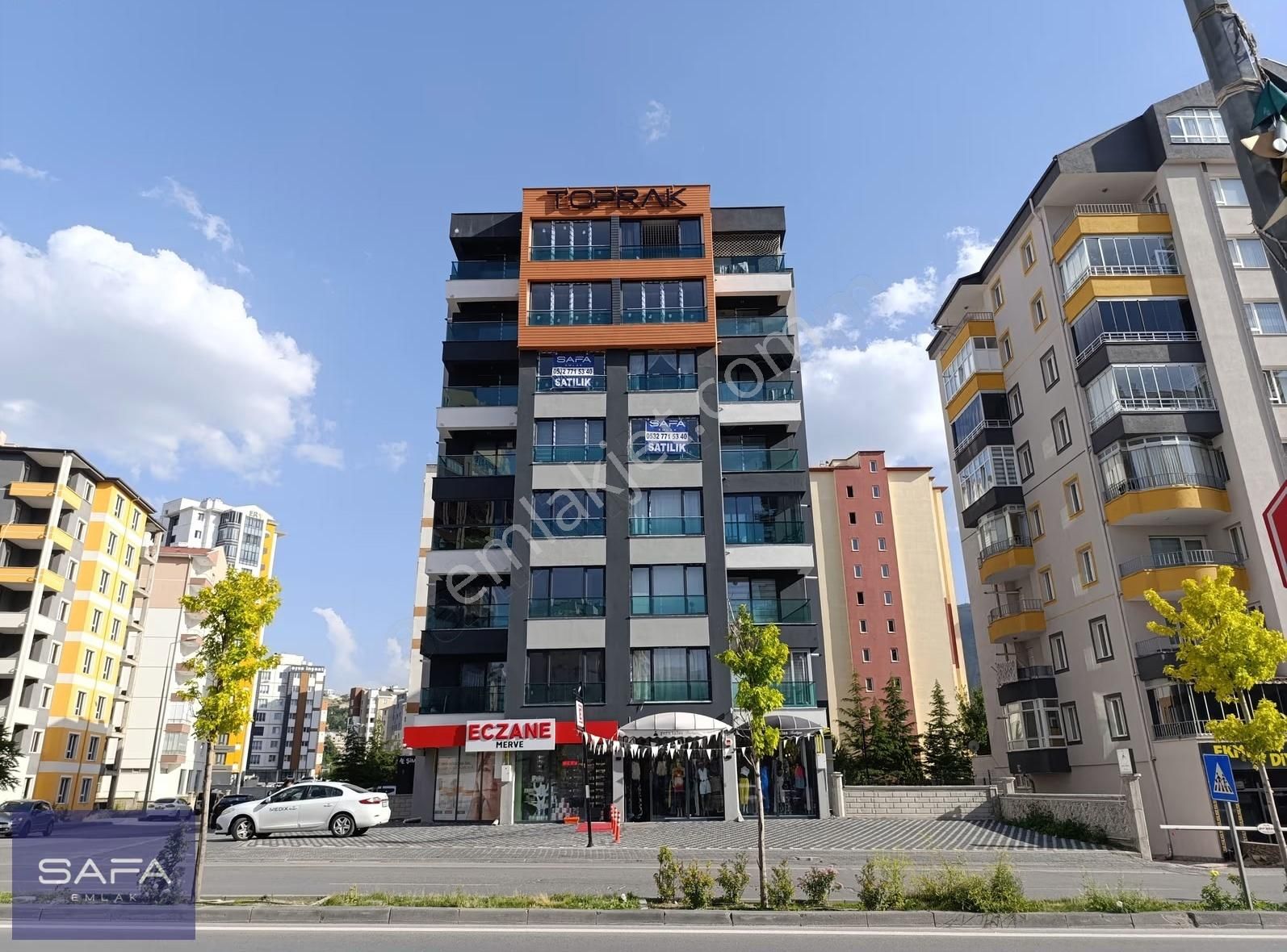 Talas Tablakaya Mah. Orta Kat İçi Yapılı Masrafsız Kombili Daire