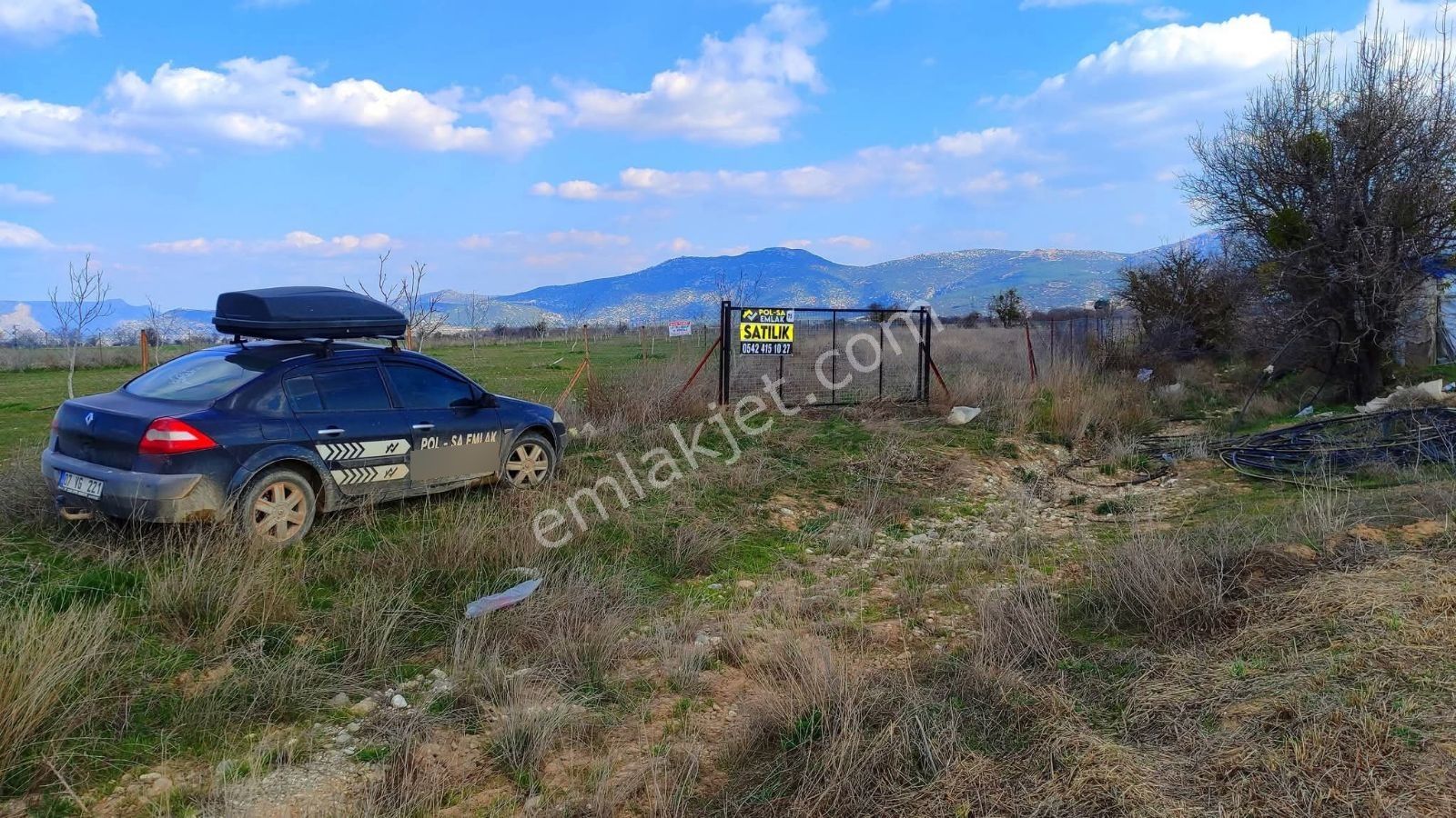 Korkuteli Çomaklı Da Satılık 1.139m2 Tarla Arazi Yolu Var