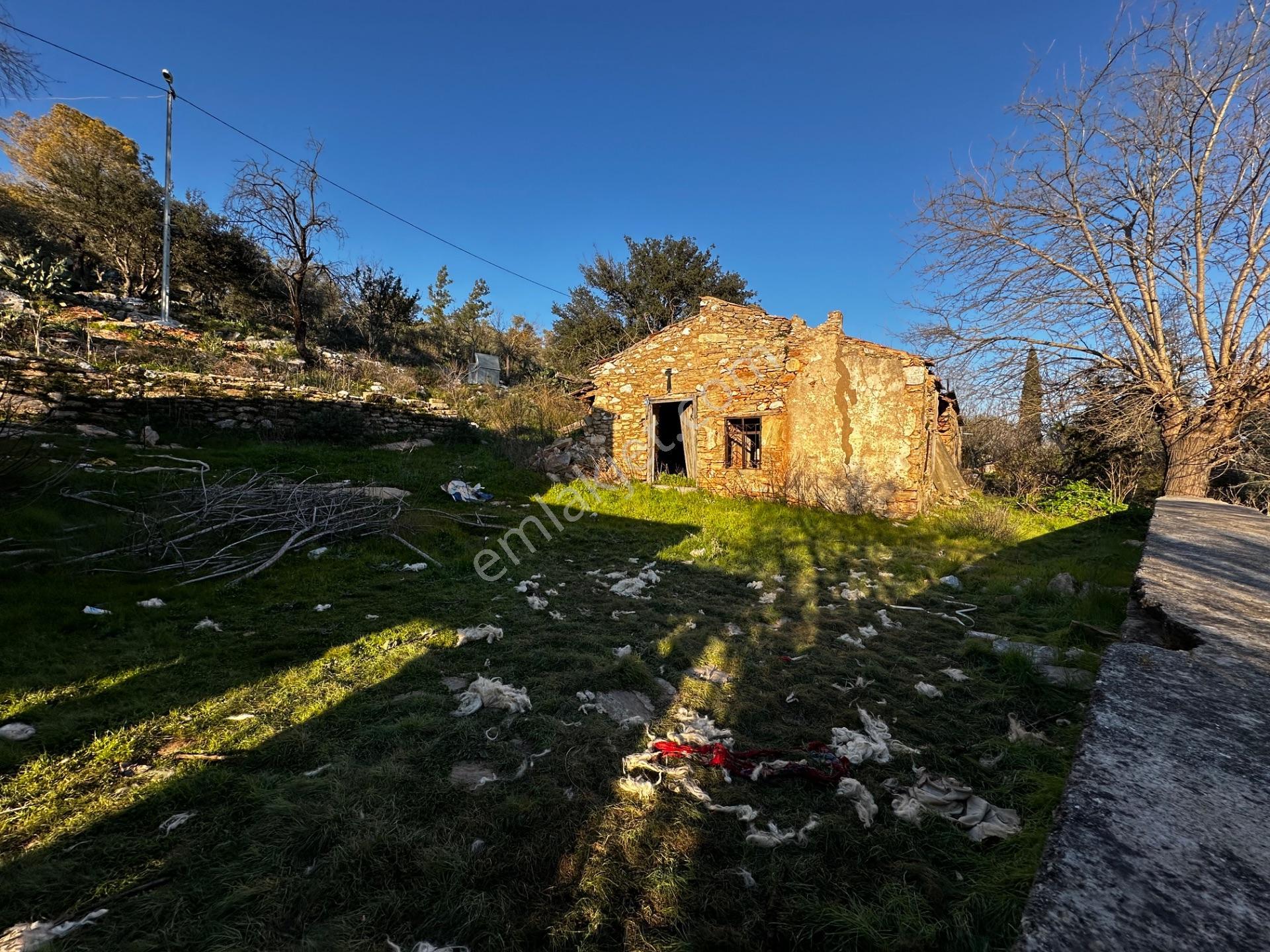 Bodrum Kumköyde Restorasyonada Uygun 2 Adet Taş Evli İmarlı Arsa - Görsel 12