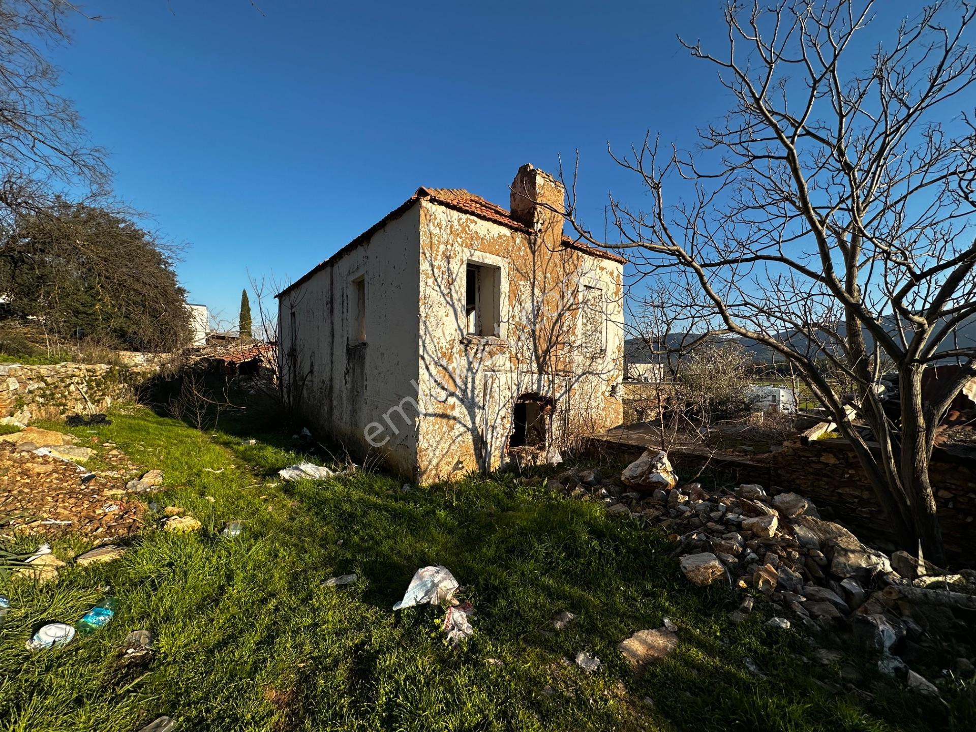 Bodrum Kumköyde Restorasyonada Uygun 2 Adet Taş Evli İmarlı Arsa - Görsel 26