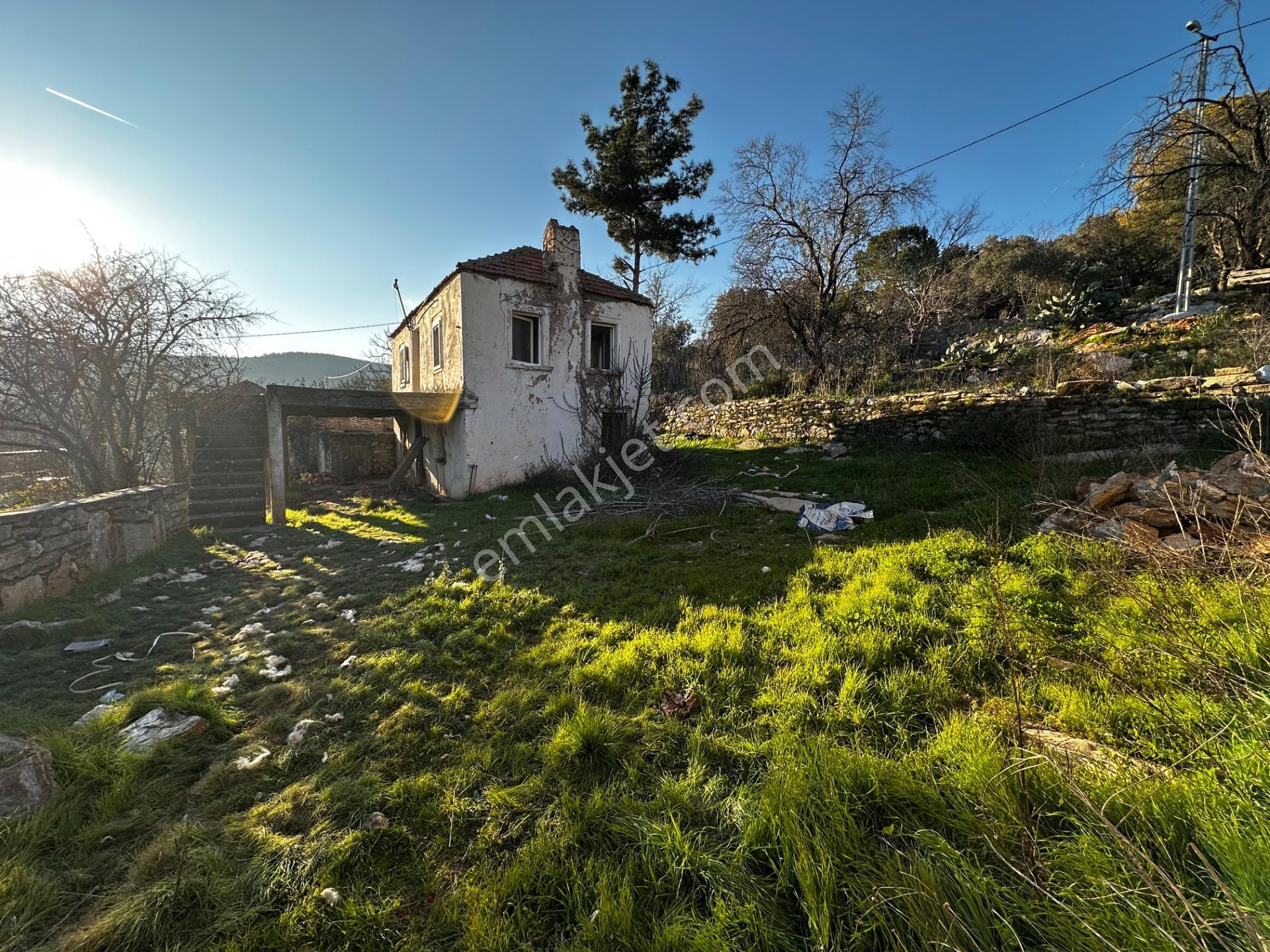 Bodrum Kumköyde Restorasyonada Uygun 2 Adet Taş Evli İmarlı Arsa - Görsel 21