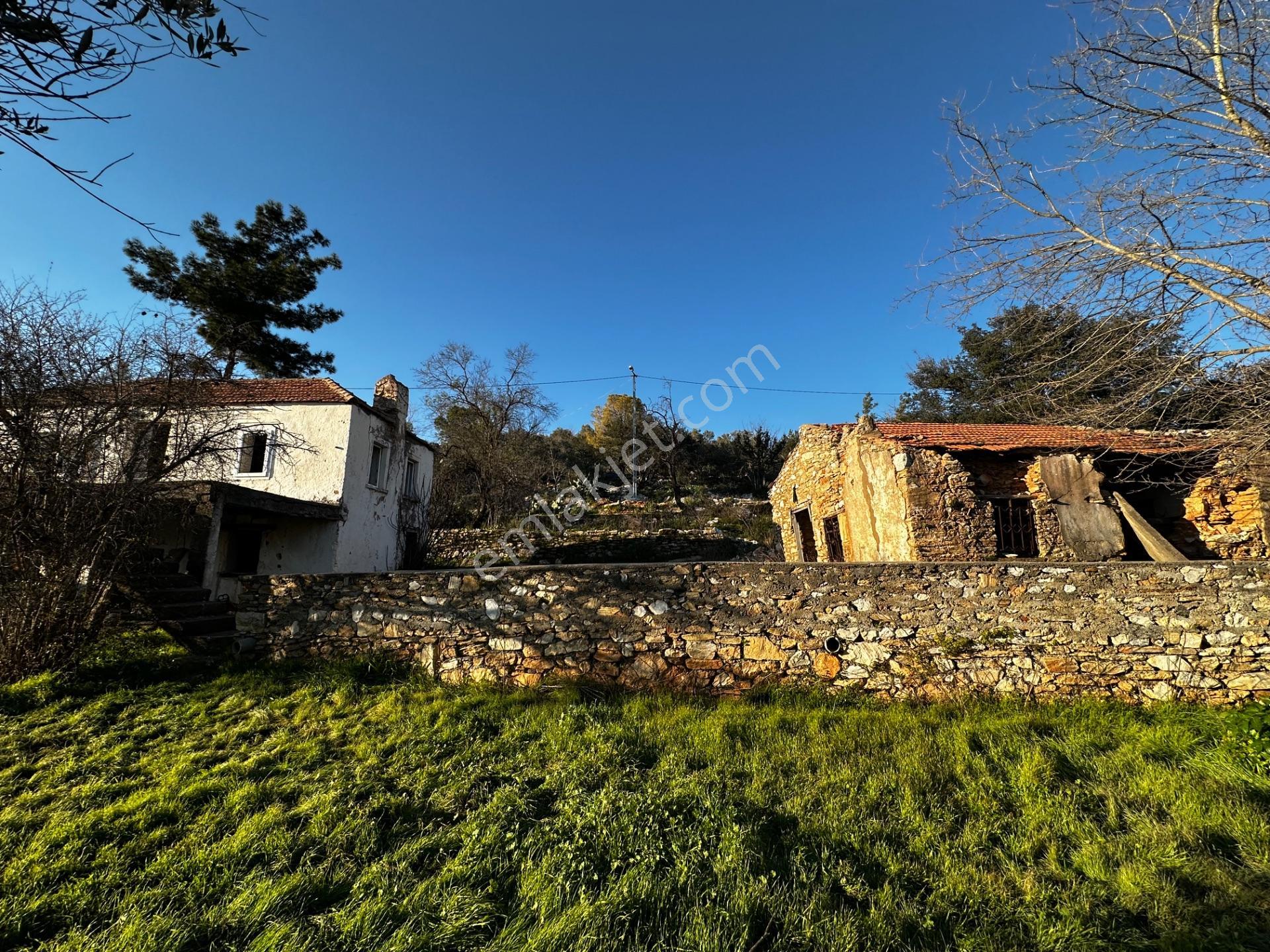Bodrum Kumköyde Restorasyonada Uygun 2 Adet Taş Evli İmarlı Arsa - Görsel 7