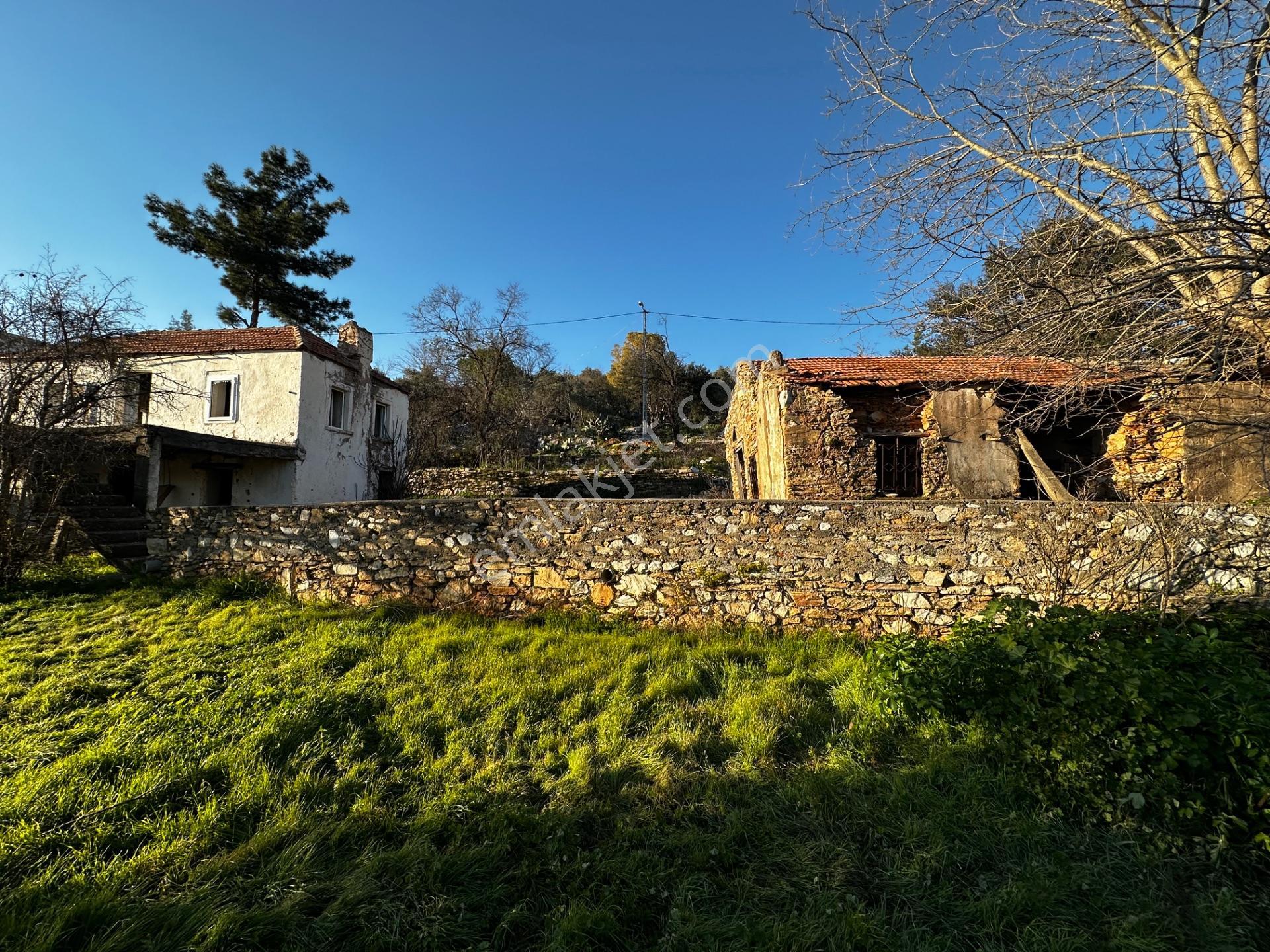 Bodrum Kumköyde Restorasyonada Uygun 2 Adet Taş Evli İmarlı Arsa - Görsel 8