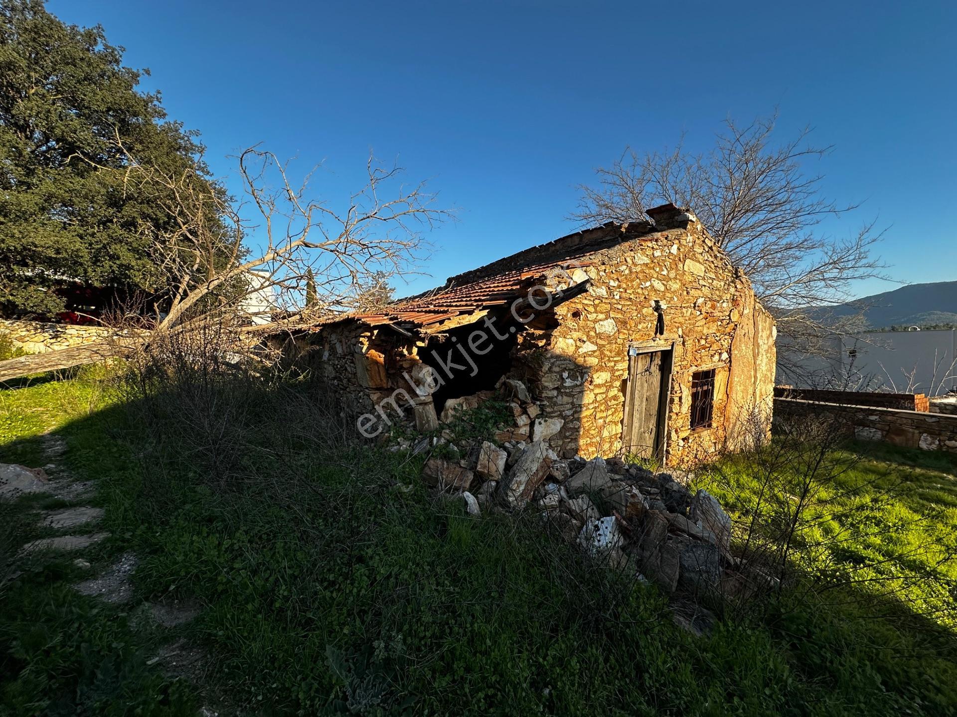 Bodrum Kumköyde Restorasyonada Uygun 2 Adet Taş Evli İmarlı Arsa - Görsel 22