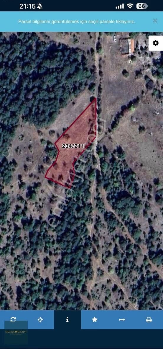 Kocakovacık Yayla Da 2.754 M2 Resmi Yolu Olan Tarla