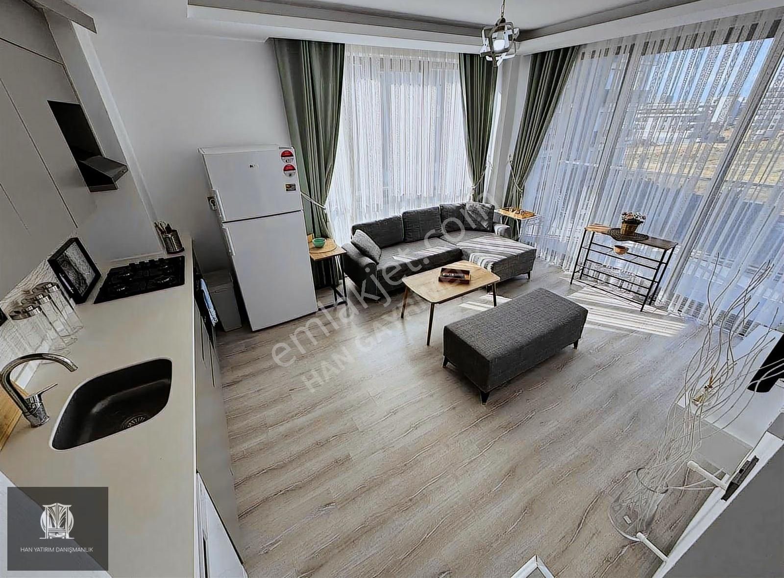 Han'dan Altıntaş'da Full Sıfır Eşyalı Havuzlu Site İçi Ara Kat! - Görsel 32