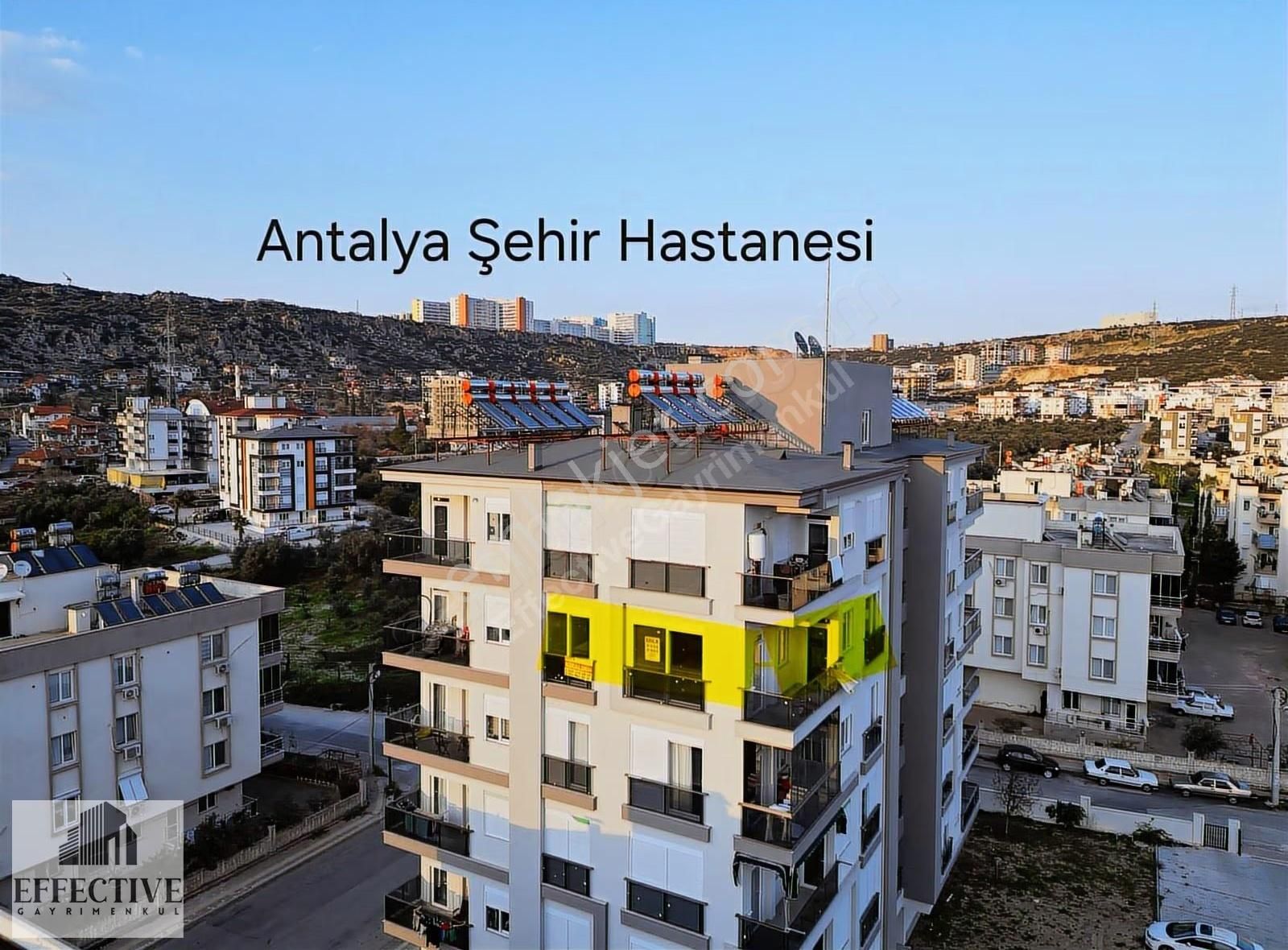 Şehir Hastanesi Yakını Sıfır Ayrı Mutfaklı Ebeveyn Banyolu 2+1 - Görsel 11